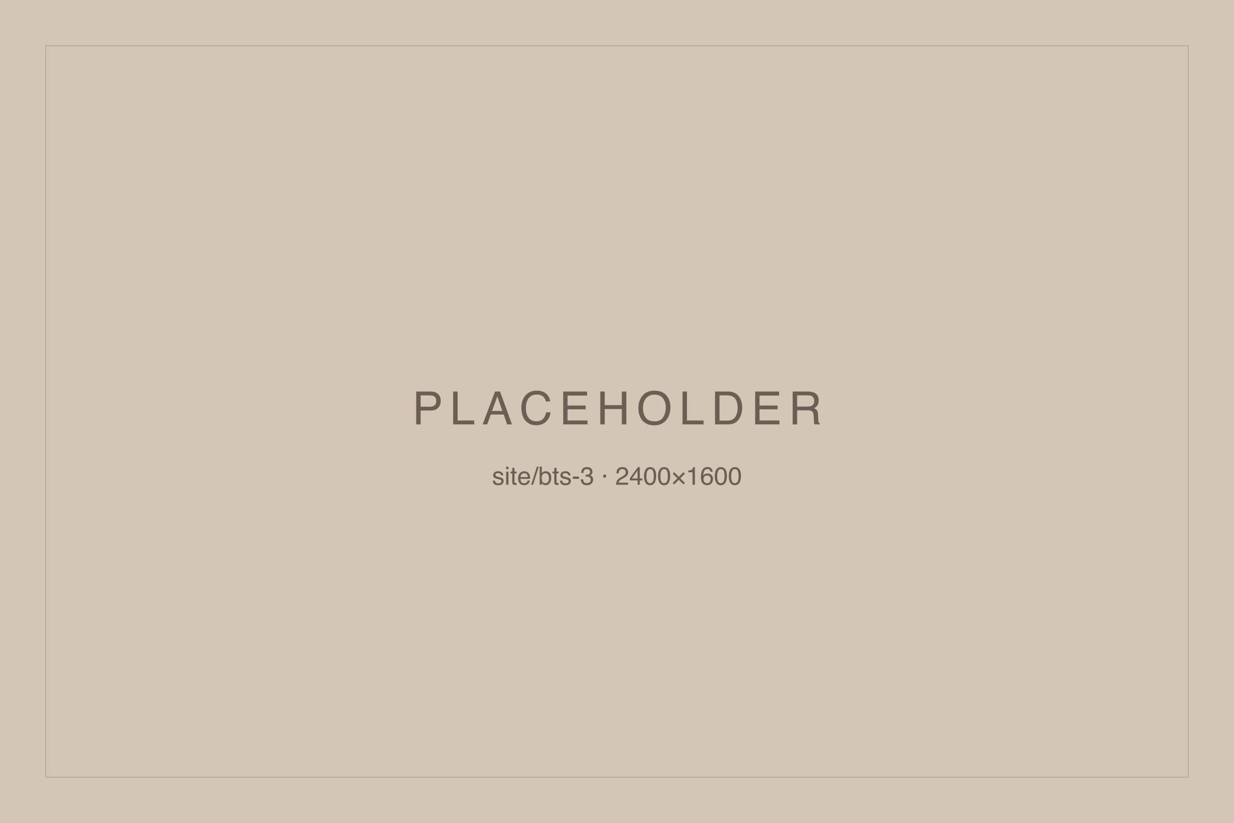 PLACEHOLDER — behind the scenes photo 3